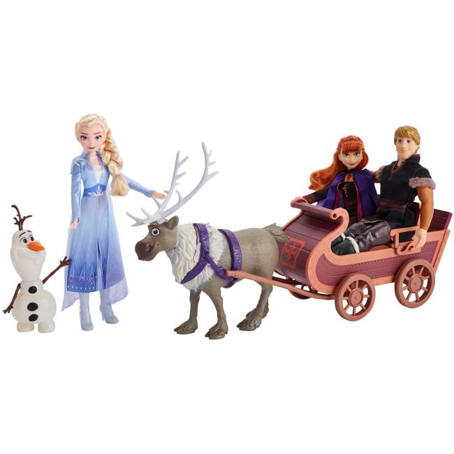 SET FROZEN2 CU SANIE SI PAPUSI VIVE5517