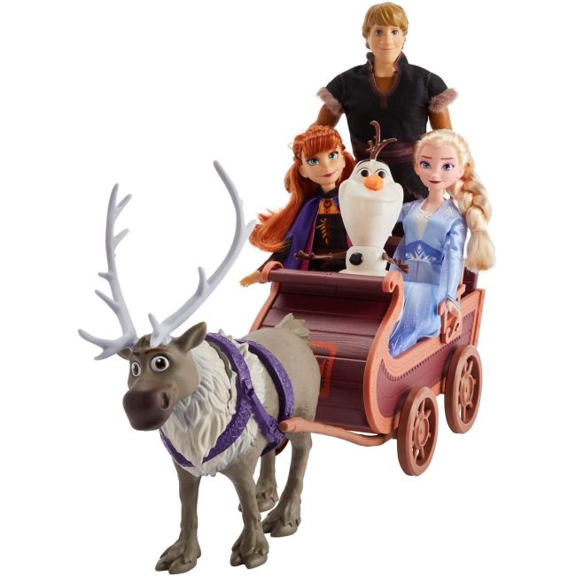 SET FROZEN2 CU SANIE SI PAPUSI VIVE5517