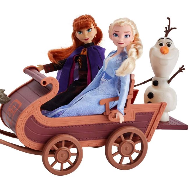 SET FROZEN2 CU SANIE SI PAPUSI VIVE5517