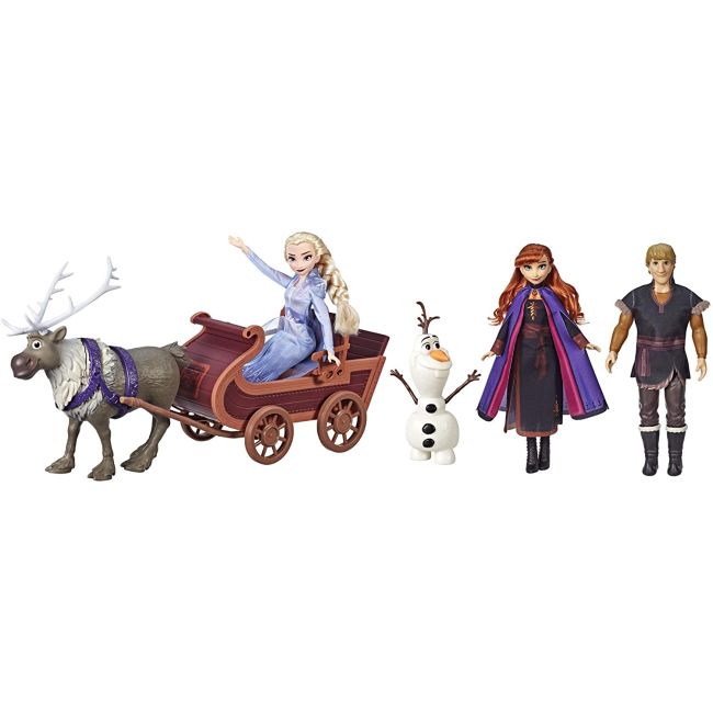 SET FROZEN2 CU SANIE SI PAPUSI VIVE5517
