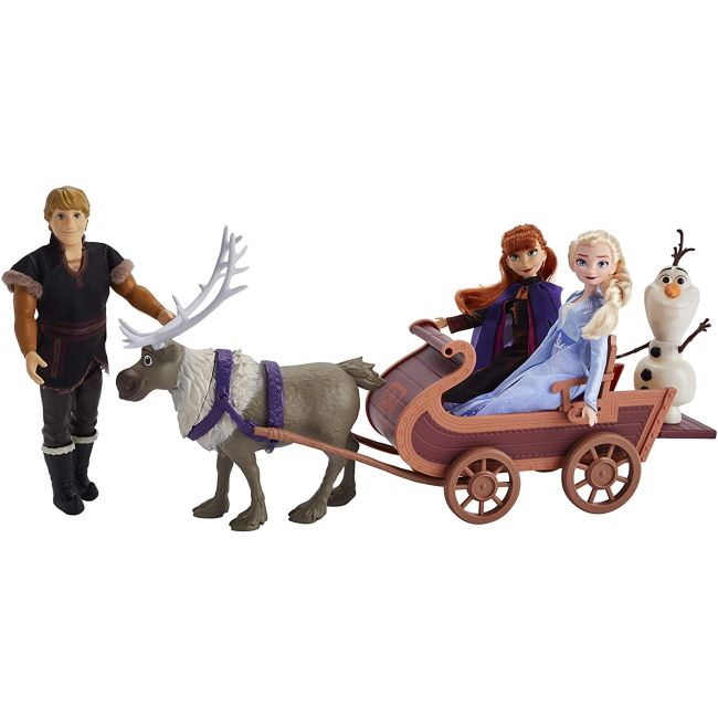 SET FROZEN2 CU SANIE SI PAPUSI VIVE5517