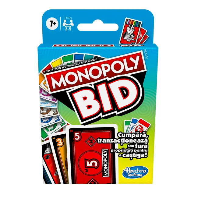 MONOPOLY BID JOCUL DE CARTI VIVF1699