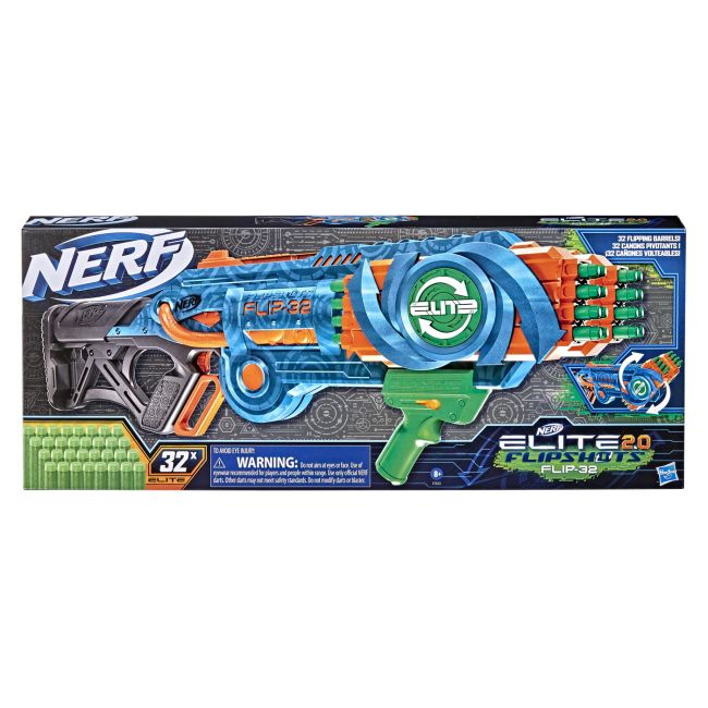 NERF BLASTER ELITE FLIP 32 CARTUSE VIVF2553