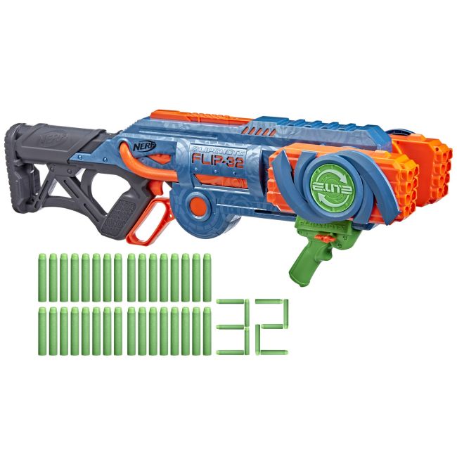 NERF BLASTER ELITE FLIP 32 CARTUSE VIVF2553