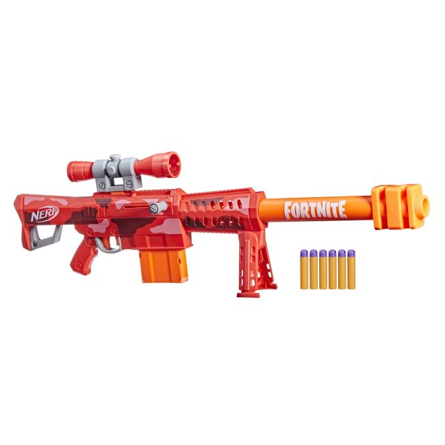 NERF BLASTER FORTNITE HEAVY SR 6 CARTUSE VIVF0929