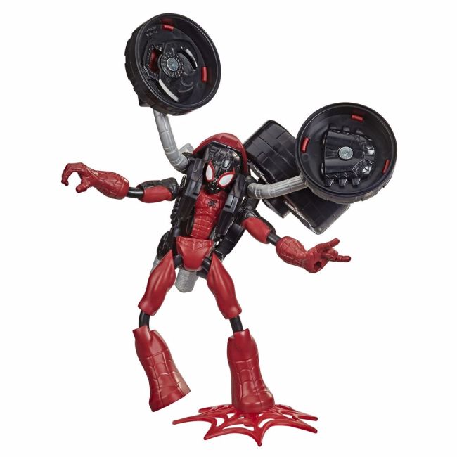 SPIDERMAN FIGURINA FLEXIBILA CU MOTOCICLETA VIVF0236
