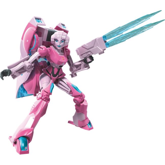 TRANSFORMERS ROBOT VEHICUL CYBERVERSE DELUXE ARCEE VIVE7053_E7104