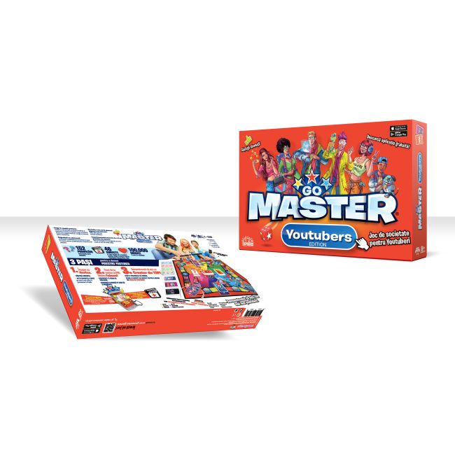Joc societate go master - youtubers edition - 1900010