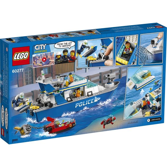 LEGO CITY  NAVA DE PATRULARE A POLITIEI 60277 VIVLEGO60277