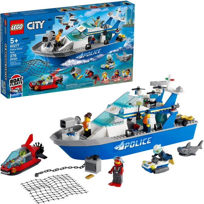 LEGO CITY  NAVA DE PATRULARE A POLITIEI 60277 VIVLEGO60277