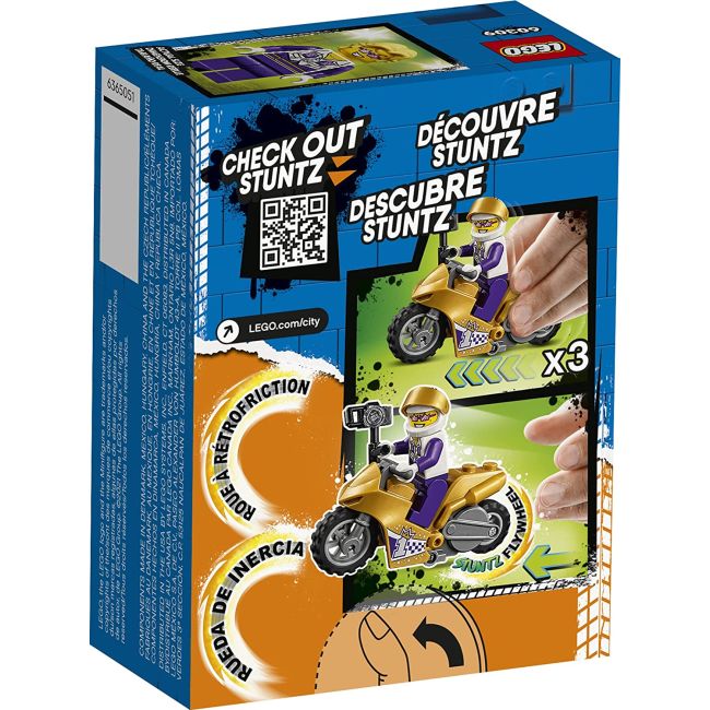 LEGO CITY MOTOCICLETA DE CASCADORIE PENTRU SELFIE 60309 VIVLEGO60309