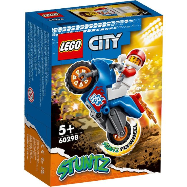 LEGO CITY MOTOCICLETA DE CASCADORIE-RACHETA 60298 VIVLEGO60298