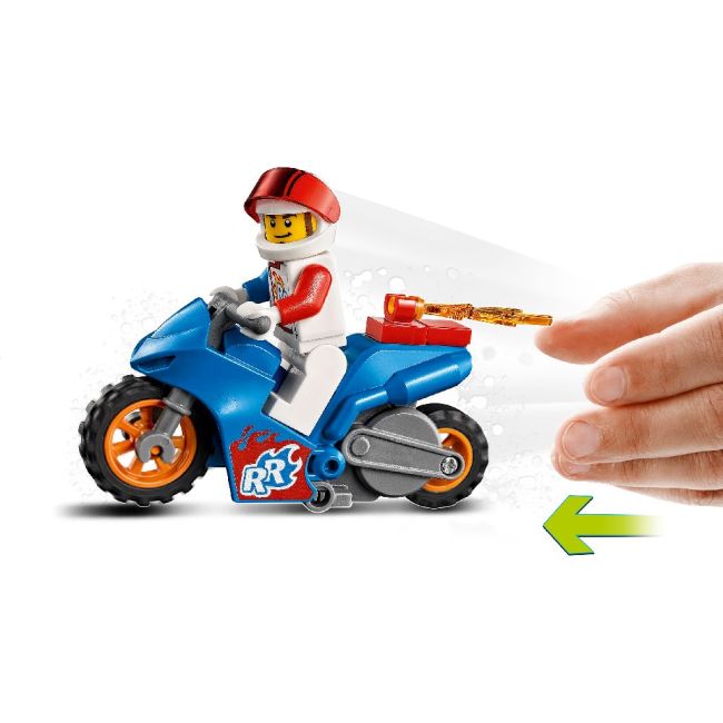 LEGO CITY MOTOCICLETA DE CASCADORIE-RACHETA 60298 VIVLEGO60298