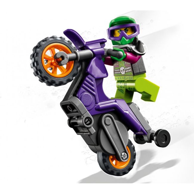 LEGO CITY MOTOCICLETA DE CASCADORIE WEELIE 60296 VIVLEGO60296