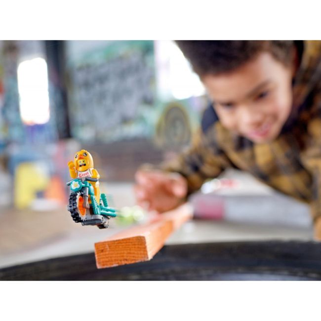 LEGO CITY MOTOCICLETA DE CASCADORII CU GAINA 60310 VIVLEGO60310