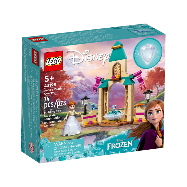 LEGO DISNEY PRINCESS CURTEA CASTELULUI ANNEI 43198 VIVLEGO43198