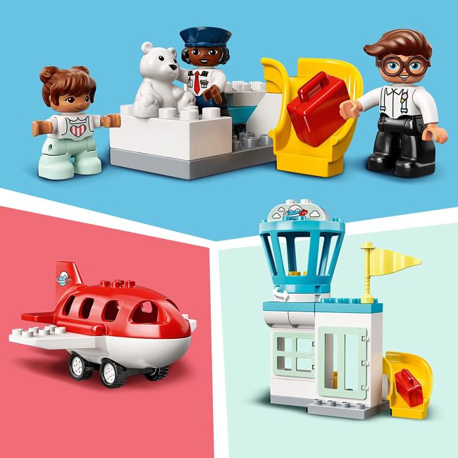 LEGO DUPLO AVION SI AEROPORT VIVLEGO10961