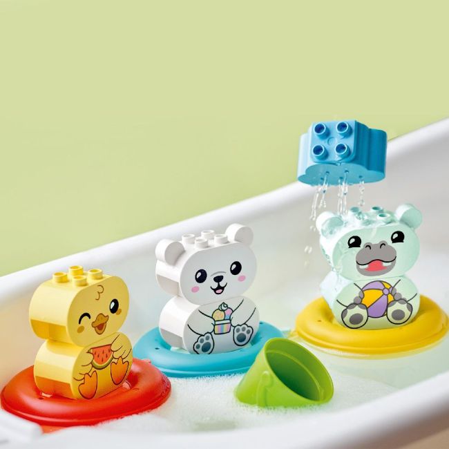 LEGO DUPLO DISTRACTIE LA BAIE TREN CU ANIMALE PLUTITOARE 10965 VIVLEGO10965