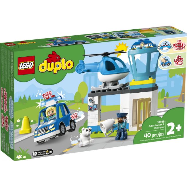 LEGO DUPLO SECTIE DE POLITIE SI ELICOPTER 10959 VIVLEGO10959