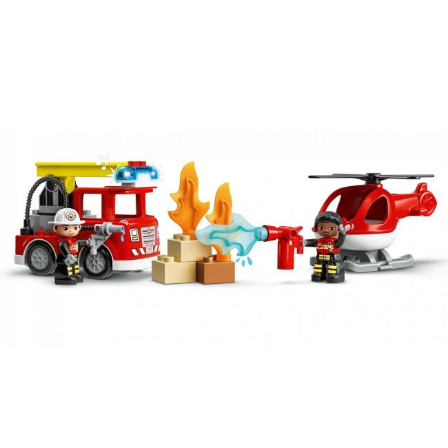 LEGO DUPLO STATIA DE POMPIERI SI POLITIE 10970 VIVLEGO10970