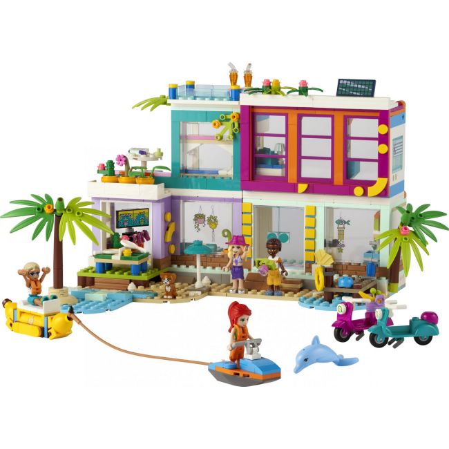 LEGO FRIENDS CASA DE VACANTA DE PE PLAJA 41709 VIVLEGO41709