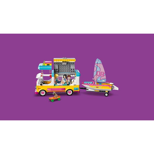 LEGO FRIENDS FURGONETA DE CAMPING SI BARCA CU PANZE 41681 VIVLEGO41681