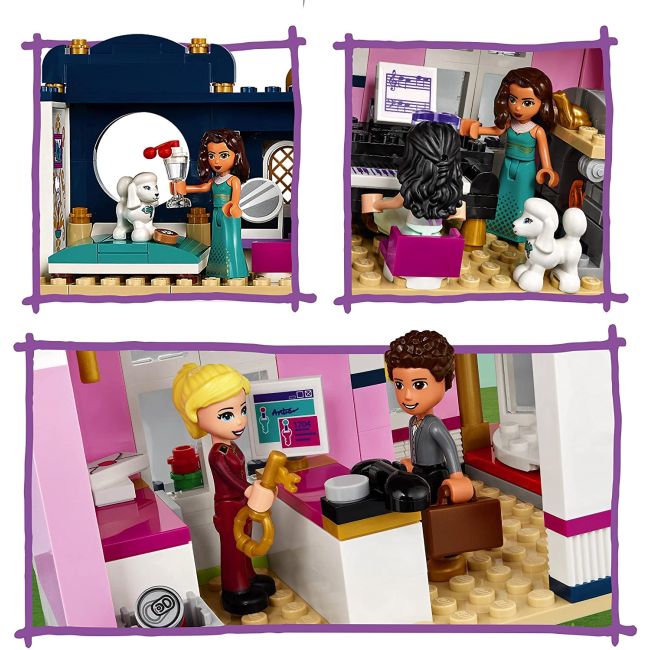 LEGO FRIENDS GRAND HOTEL IN ORASUL HEARTLAKE 41684 VIVLEGO41684