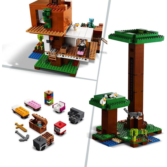 LEGO MINECRAFT CASUTA DIN COPAC 21174 VIVLEGO21174