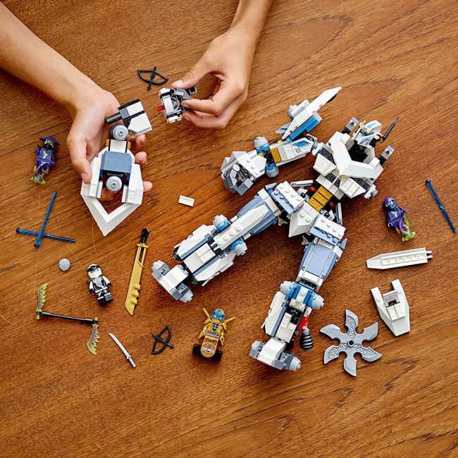 LEGO NINJAGO LEGACY LUPTA CU ROBOTUL DE TITAN AL LUI ZANE 71738 VIVLEGO71738