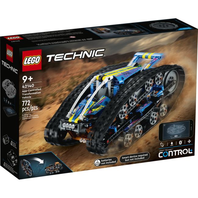 LEGO TECHNIC VEHICUL DE TRANSFORMARE CONTROLAT DE APLICATIE 42140 VIVLEGO42140
