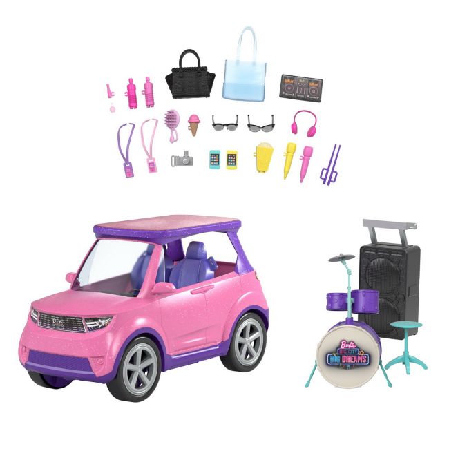 BARBIE MASINA 2IN1 VIVMTGYJ25