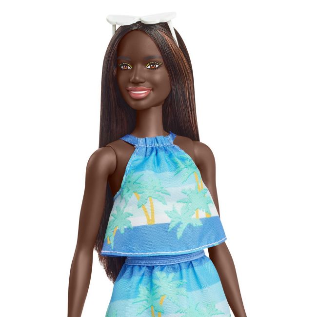 BARBIE TRAVEL PAPUSA BARBIE ANIVERSARE 50 DE ANI MALIBU BRUNETA VIVMTGRB35_GRB37