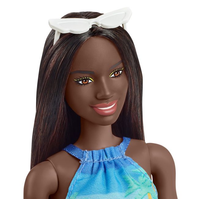 BARBIE TRAVEL PAPUSA BARBIE ANIVERSARE 50 DE ANI MALIBU BRUNETA VIVMTGRB35_GRB37