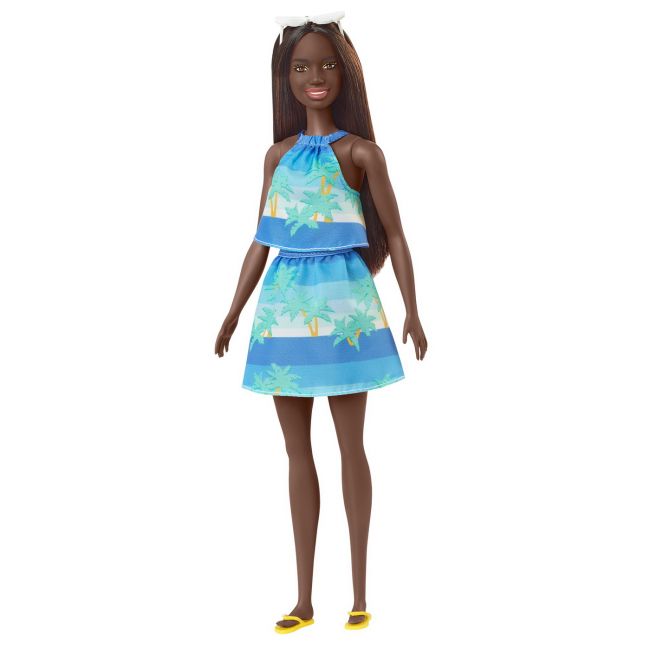BARBIE TRAVEL PAPUSA BARBIE ANIVERSARE 50 DE ANI MALIBU BRUNETA VIVMTGRB35_GRB37