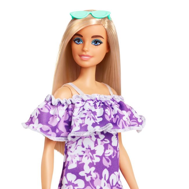 BARBIE TRAVEL PAPUSABARBIE ANIVERSARE 50 DE ANI MALIBU BLONDA VIVMTGRB35_GRB36