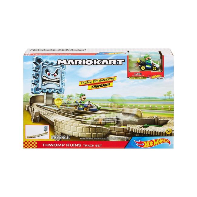 HOT WHEELS PISTA MARIO KART RUINELE THWOMP VIVMTGCP26_GFY46