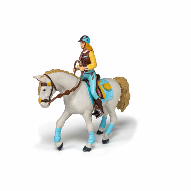 PAPO FIGURINA CAL DE ECHITATIE BLEU VIVPapo51545