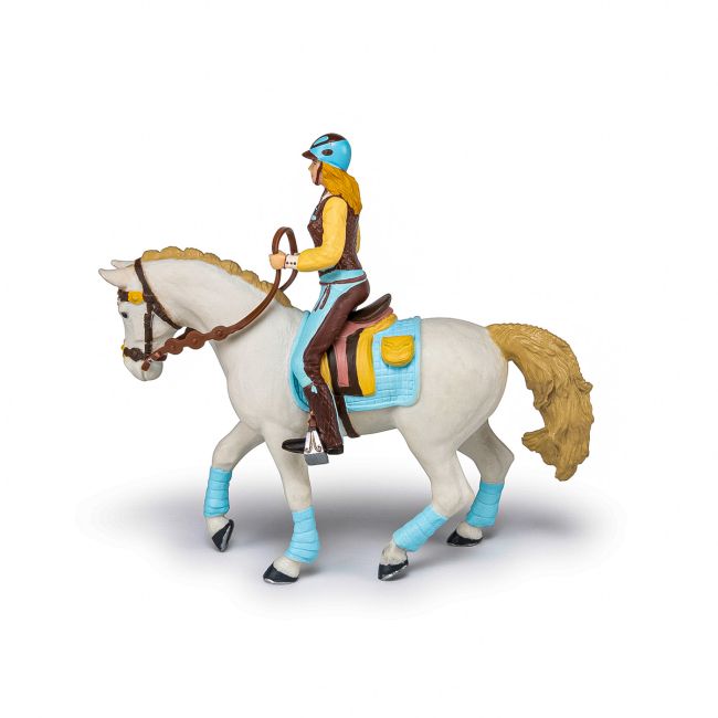 PAPO FIGURINA CAL DE ECHITATIE BLEU VIVPapo51545