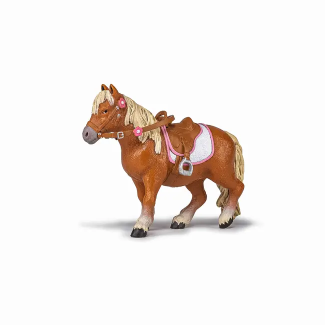 PAPO FIGURINA PONEI SHETLAND CU SA VIVPapo51559