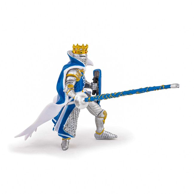 PAPO FIGURINA REGE CU BLAZON DRAGON albastru VIVPapo39387