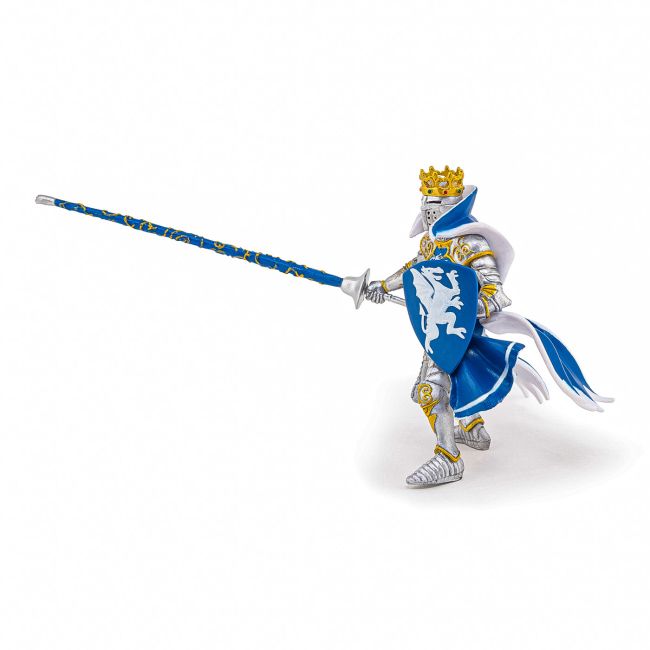 PAPO FIGURINA REGE CU BLAZON DRAGON albastru VIVPapo39387
