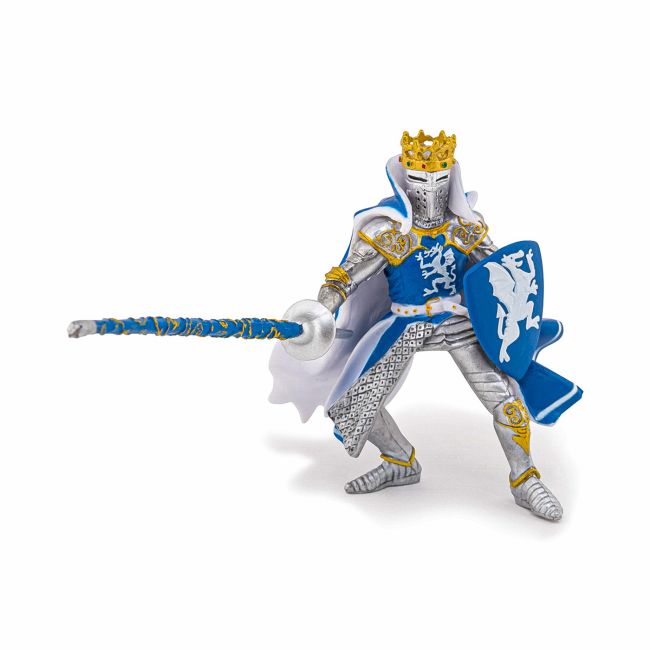 PAPO FIGURINA REGE CU BLAZON DRAGON albastru VIVPapo39387