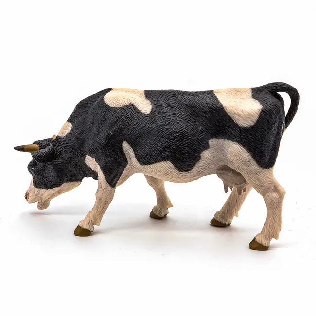 PAPO FIGURINA VACA ALB CU NEGRU VIVPapo51150