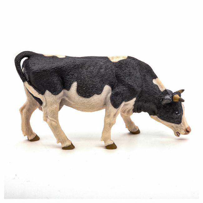 PAPO FIGURINA VACA ALB CU NEGRU VIVPapo51150