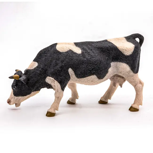 PAPO FIGURINA VACA ALB CU NEGRU VIVPapo51150
