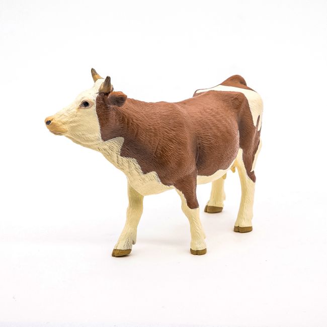 PAPO FIGURINA VACA SIMMENTAL VIVPapo51133