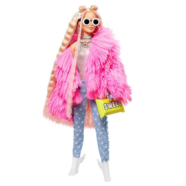 PAPUSA BARBIE EXTRA STYLE FLUFFY PINKY VIVMTGRN28