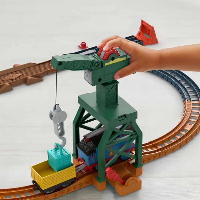 THOMAS SET DE JOACA CU LOCOMOTIVA CRANKY MOTORIZATA SI ACCESORII VIVMTHGY78_HGY79