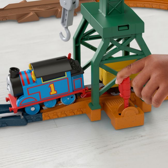 THOMAS SET DE JOACA CU LOCOMOTIVA CRANKY MOTORIZATA SI ACCESORII VIVMTHGY78_HGY79