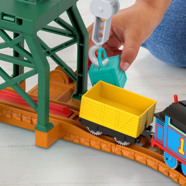 THOMAS SET DE JOACA CU LOCOMOTIVA CRANKY MOTORIZATA SI ACCESORII VIVMTHGY78_HGY79